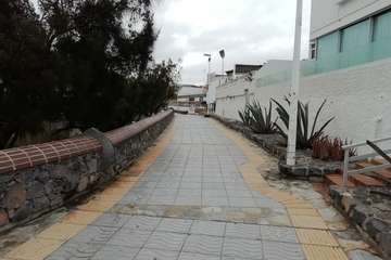 Limpieza de La Garita tras el festival juvenil (Foto TA)