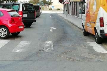 Limpieza de La Garita tras el festival juvenil (Foto TA)