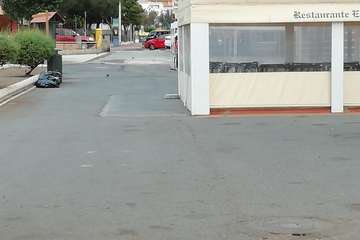 Limpieza de La Garita tras el festival juvenil (Foto TA)