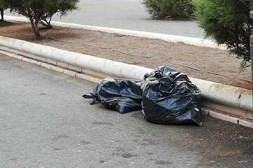 Limpieza de La Garita tras el festival juvenil (Foto TA)