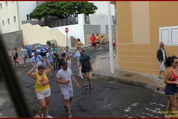 Remojón popular en Lomo Cementerio (Foto TF y TA)