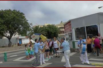 Remojón popular en Lomo Cementerio (Foto TF y TA)