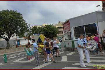 Remojón popular en Lomo Cementerio (Foto TF y TA)