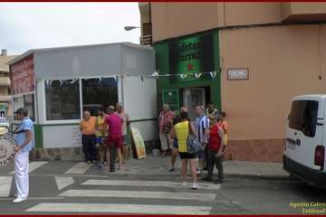Remojón popular en Lomo Cementerio (Foto TF y TA)
