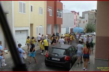 Remojón popular en Lomo Cementerio (Foto TF y TA)