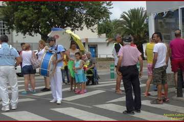 Remojón popular en Lomo Cementerio (Foto TF y TA)