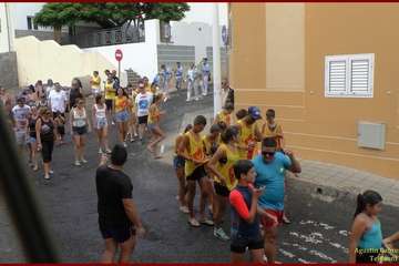 Remojón popular en Lomo Cementerio (Foto TF y TA)