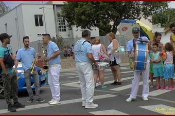 Remojón popular en Lomo Cementerio (Foto TF y TA)
