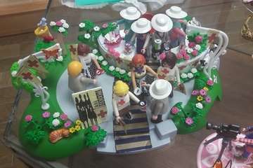 El guiño al cine de dos teldenses apasionadas de los Playmobil (Foto TA)