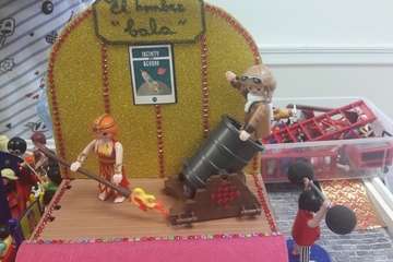 El guiño al cine de dos teldenses apasionadas de los Playmobil (Foto TA)