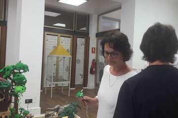 El guiño al cine de dos teldenses apasionadas de los Playmobil (Foto TA)