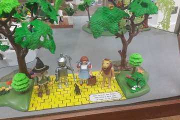 El guiño al cine de dos teldenses apasionadas de los Playmobil (Foto TA)