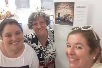 El guiño al cine de dos teldenses apasionadas de los Playmobil (Foto TA)