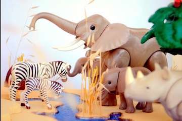 El guiño al cine de dos teldenses apasionadas de los Playmobil (Foto TA)