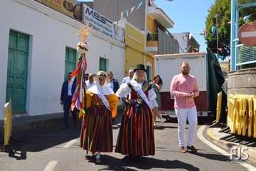 Procesión de la Virgen de Las Nieves en Lomo Magullo