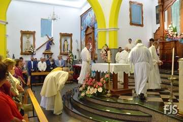 Procesión de la Virgen de Las Nieves en Lomo Magullo