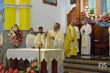 Procesión de la Virgen de Las Nieves en Lomo Magullo