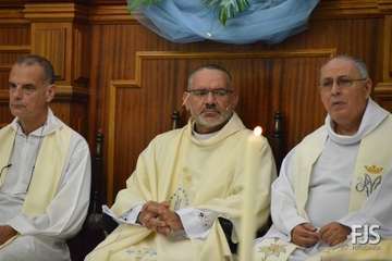 Procesión de la Virgen de Las Nieves en Lomo Magullo