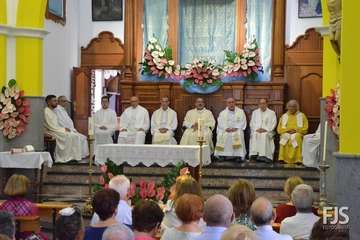 Procesión de la Virgen de Las Nieves en Lomo Magullo