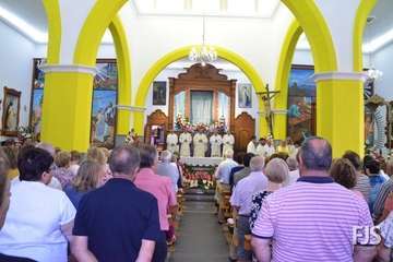 Procesión de la Virgen de Las Nieves en Lomo Magullo
