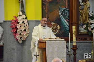 Procesión de la Virgen de Las Nieves en Lomo Magullo