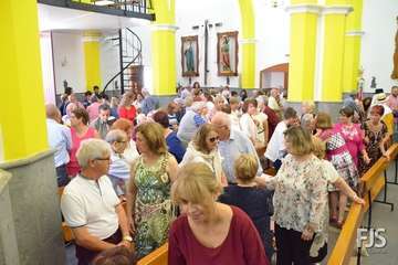 Procesión de la Virgen de Las Nieves en Lomo Magullo