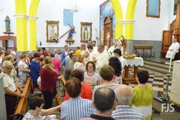Procesión de la Virgen de Las Nieves en Lomo Magullo