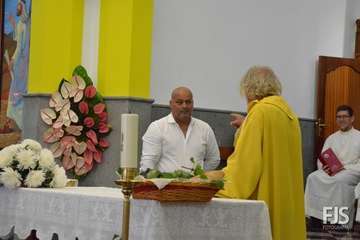 Procesión de la Virgen de Las Nieves en Lomo Magullo