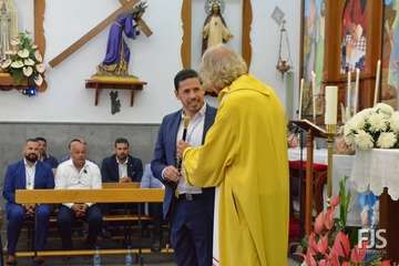 Procesión de la Virgen de Las Nieves en Lomo Magullo