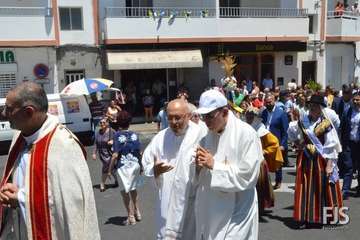 Procesión de la Virgen de Las Nieves en Lomo Magullo