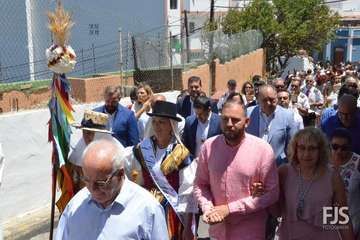 Procesión de la Virgen de Las Nieves en Lomo Magullo