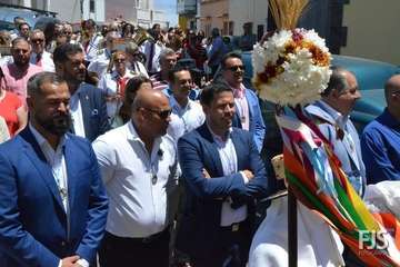 Procesión de la Virgen de Las Nieves en Lomo Magullo
