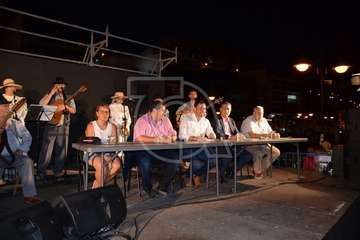 Pregón de las fiestas de Melenara (Foto Antonio Alí y Francisco Javier Santana)