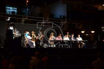 Pregón de las fiestas de Melenara (Foto Antonio Alí y Francisco Javier Santana)