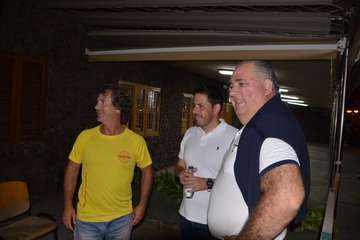 Torrente de luz y sonido en los fuegos de Melenara (Foto TA)