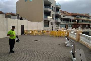 Torrente de luz y sonido en los fuegos de Melenara (Foto TA)