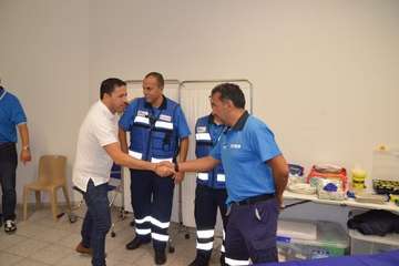 Torrente de luz y sonido en los fuegos de Melenara (Foto TA)