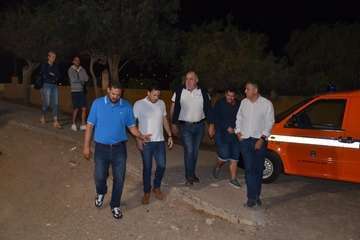 Torrente de luz y sonido en los fuegos de Melenara (Foto TA)