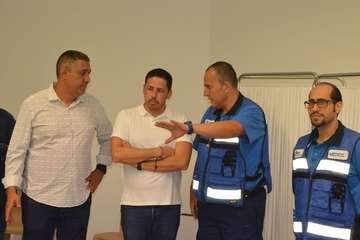 Torrente de luz y sonido en los fuegos de Melenara (Foto TA)