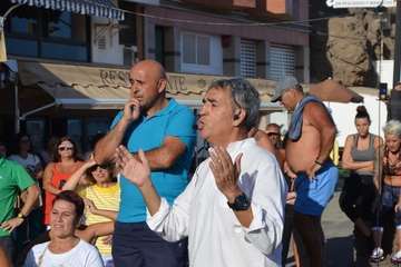 Procesión marítimo-terrestre de Melenara (Foto TA)