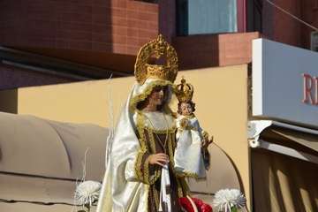 Procesión marítimo-terrestre de Melenara (Foto TA)
