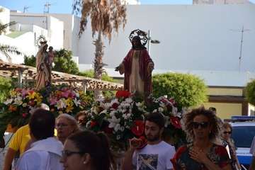 Procesión marítimo-terrestre de Melenara (Foto TA)