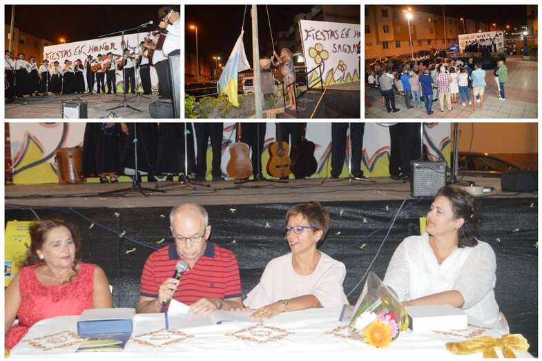 Los diferentes actos de esta noche en La Garita (Foto TA)