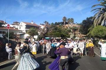 Romería ofrenda a la Virgen del Pino (Foto TA y Antonio Alí)