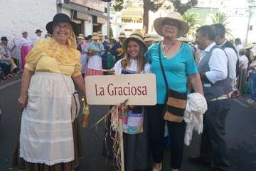 Romería ofrenda a la Virgen del Pino (Foto TA y Antonio Alí)