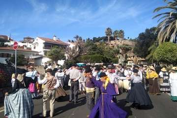 Romería ofrenda a la Virgen del Pino (Foto TA y Antonio Alí)