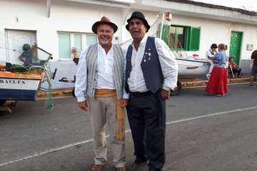 Romería de la playa de Ojos de Garza en honor del Santo Cristo (Foto TF y TA)