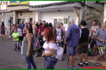 Romería de la playa de Ojos de Garza en honor del Santo Cristo (Foto TF y TA)