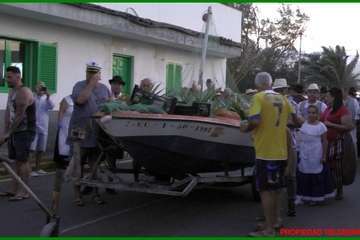 Romería de la playa de Ojos de Garza en honor del Santo Cristo (Foto TF y TA)