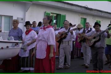 Romería de la playa de Ojos de Garza en honor del Santo Cristo (Foto TF y TA)